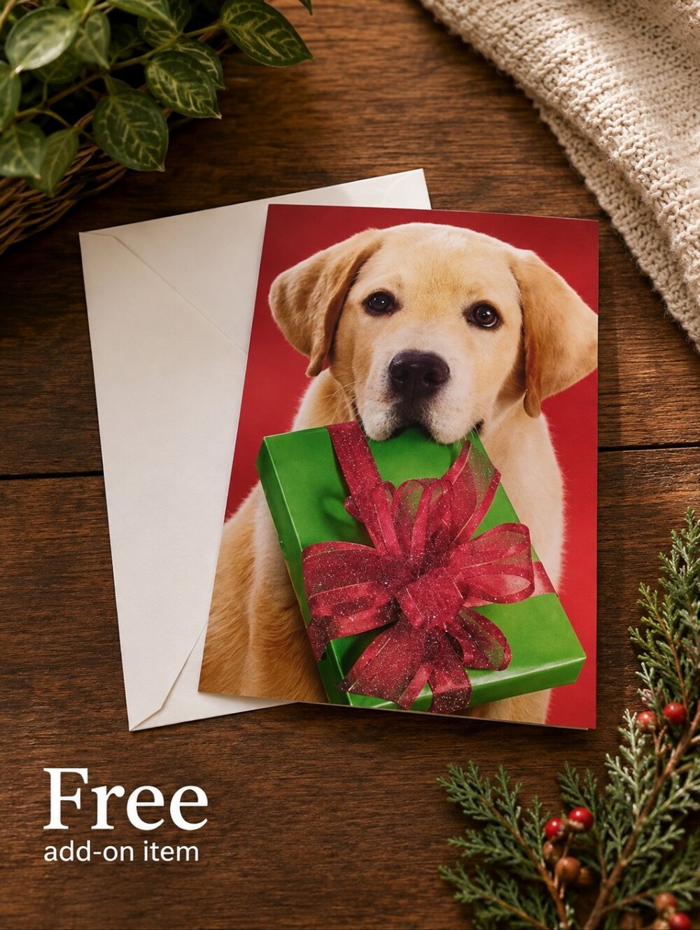Free  Carlton Cards Christmas card